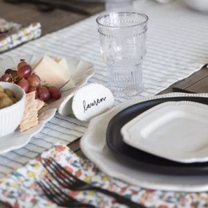 Hearth & Hand Magnolia Ceramic Oval Placecards